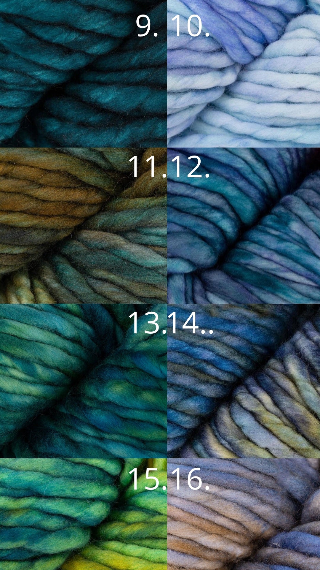 Chunky Merino Beanie set