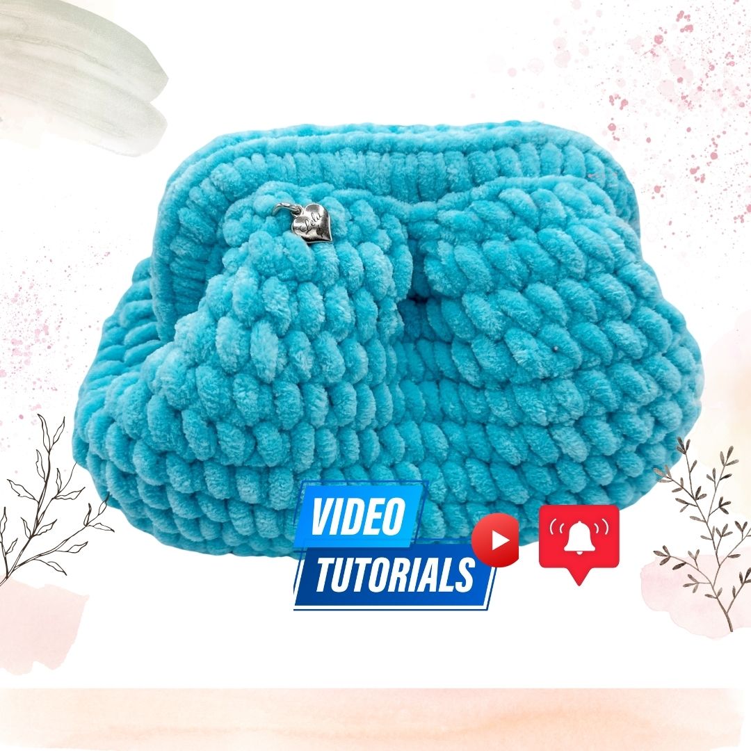 crochet clutch bag video tutorial 