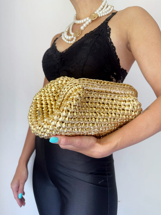 Clutch casual No1. gold
