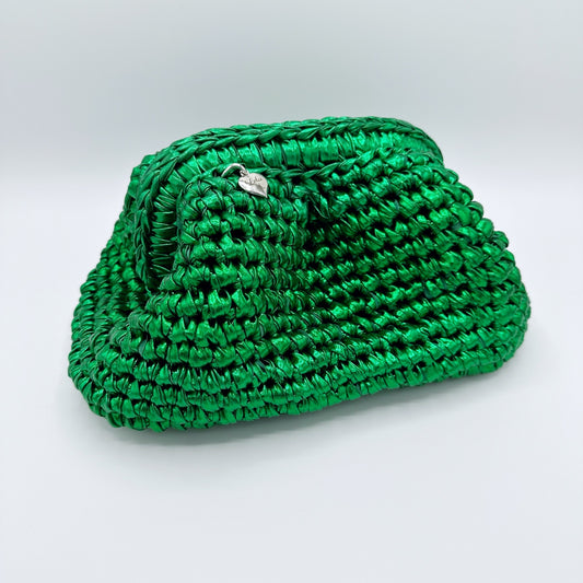 Clutch casual No 2. emerald