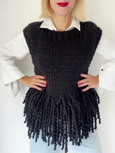 Load image into Gallery viewer, Loopy Mango Fringe Chunky Vest
