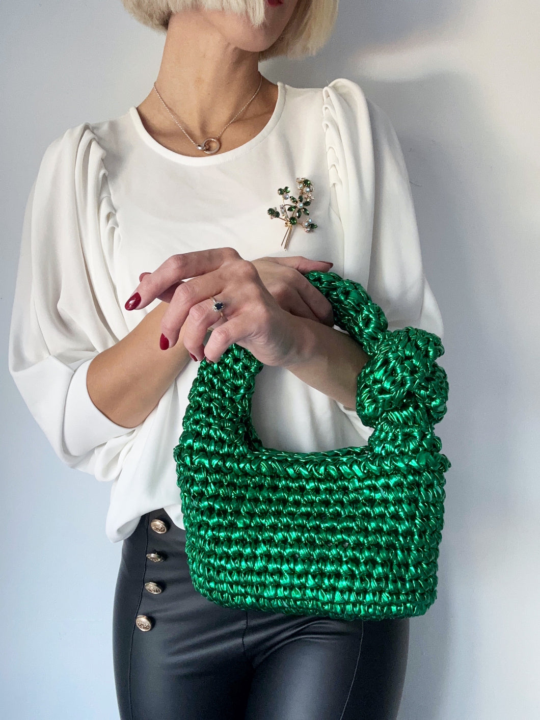 Kelly Handbag emerald