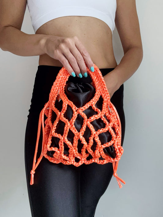 Ava shine neon orange small