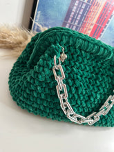 Load image into Gallery viewer, Velvet Clutch Bag green
