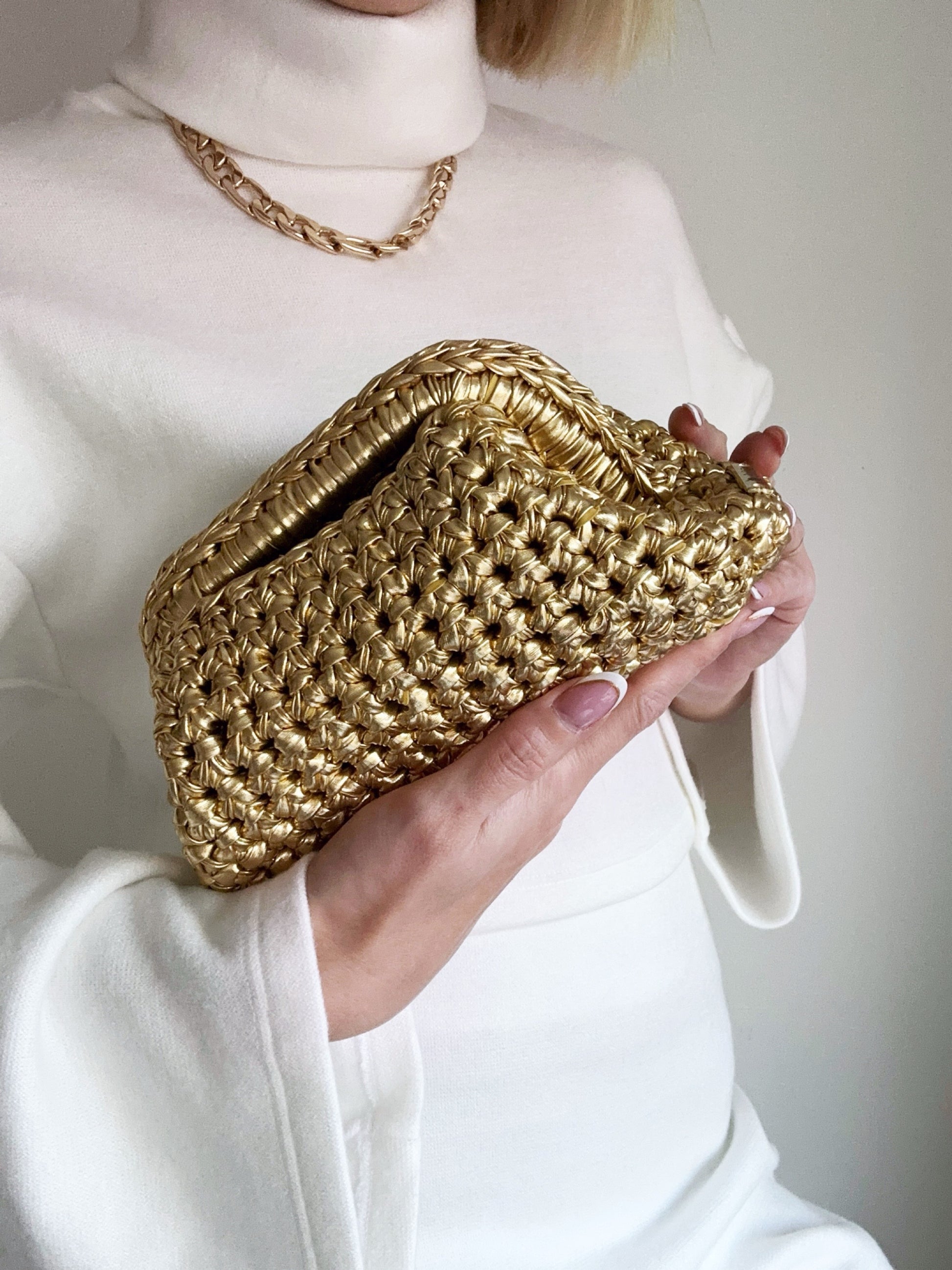 Mini Clutch gold – Lelu