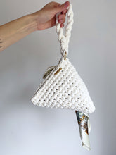 Carregar imagem no visualizador da galeria, Candy Small Luxury Crochet Triangle Bag
