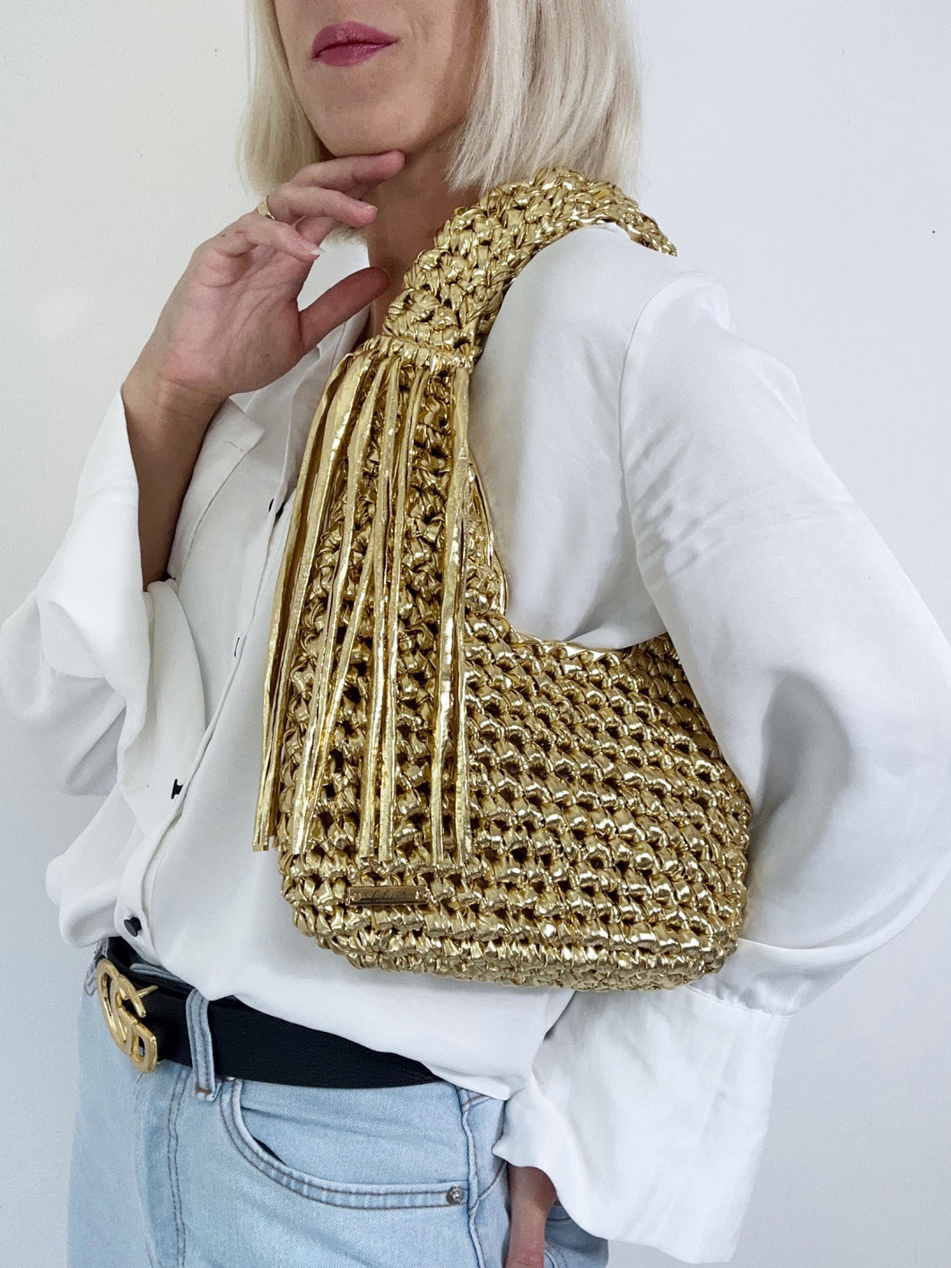 Iris Shoulder Bag GOLD